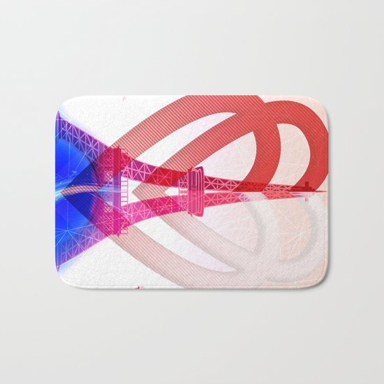 PARIS LOVE Bath Mat