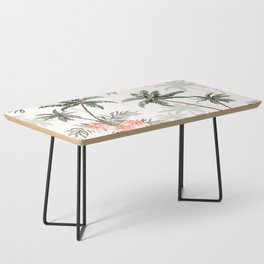 Tropical Palm Trees Coffee Table