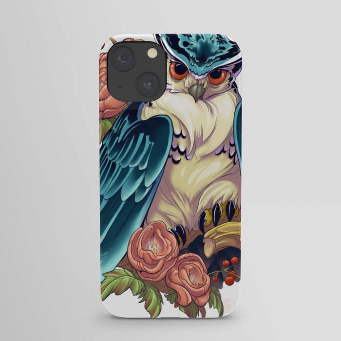 OWL IN THE YOUR FLOWERBEDS iPhone Case