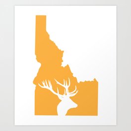 Idaho Elk, Idaho Elk Hunting, Idaho Elk Hunter, Elk Hunting Gift Art Print | Graphicdesign, Elkaholic, Elkhuntinggift, Elkhunter, Trophyelk, Gotelk, Elkhunting, Huntingdad, Elkclothing, Elkantler 