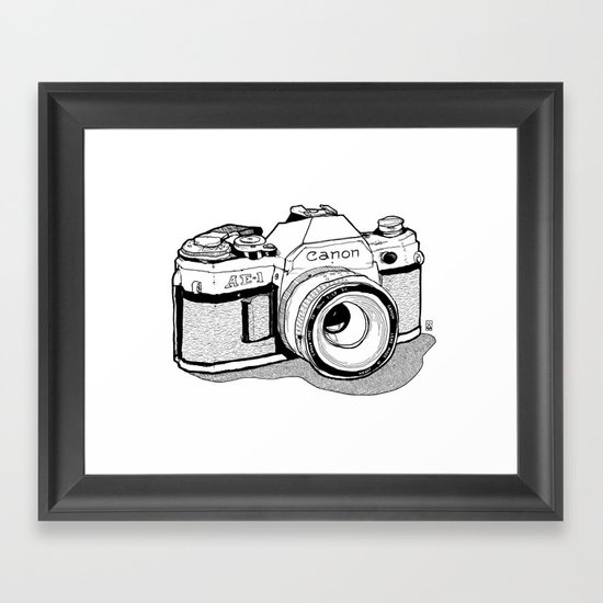 AE-1 Framed Art Print