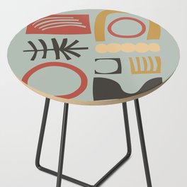 Minimalist Abstract Home Decor Side Table