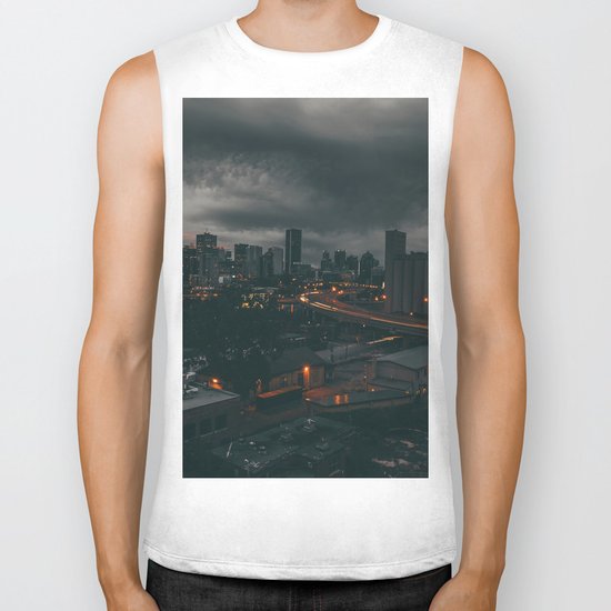 Night city Biker Tank