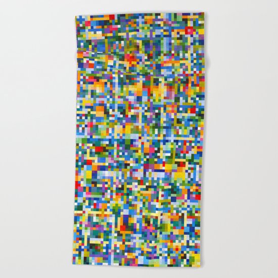 Dancing Star Detail Beach Towel