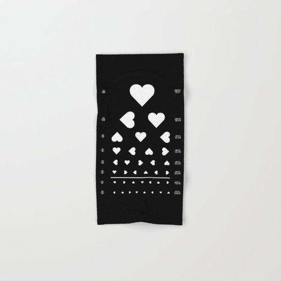 Can you see the love? Hand & Bath Towel