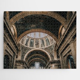 Mexico Photography - The Beautiful Ceiling Of A Majestic Building Jigsaw Puzzle