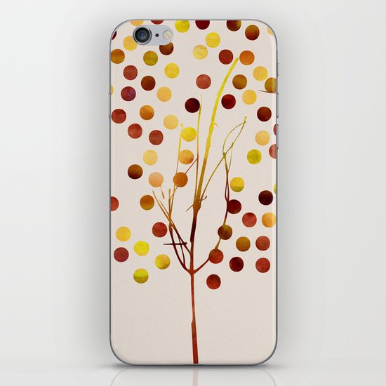Tree of Life_Amber by Jacqueline and Garima iPhone & iPod Skin