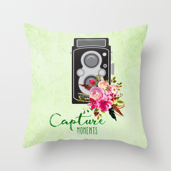 Capture moments #2 Throw Pillow