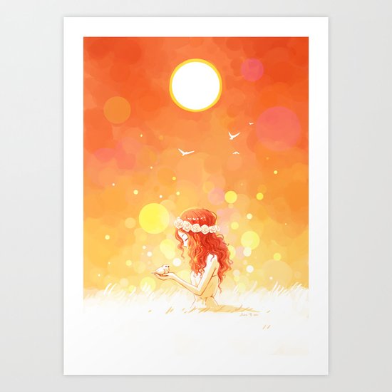 August Art Print