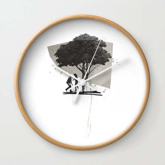 (Down By The) Family Tree | Collage Wall Clock