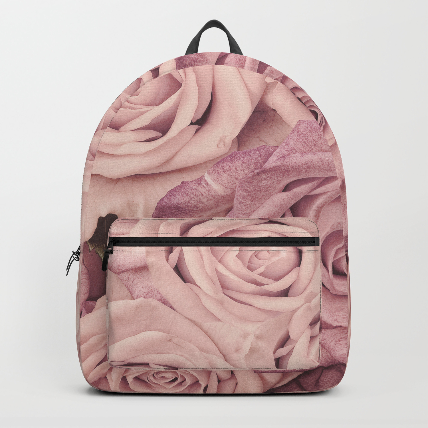 pink rose backpack