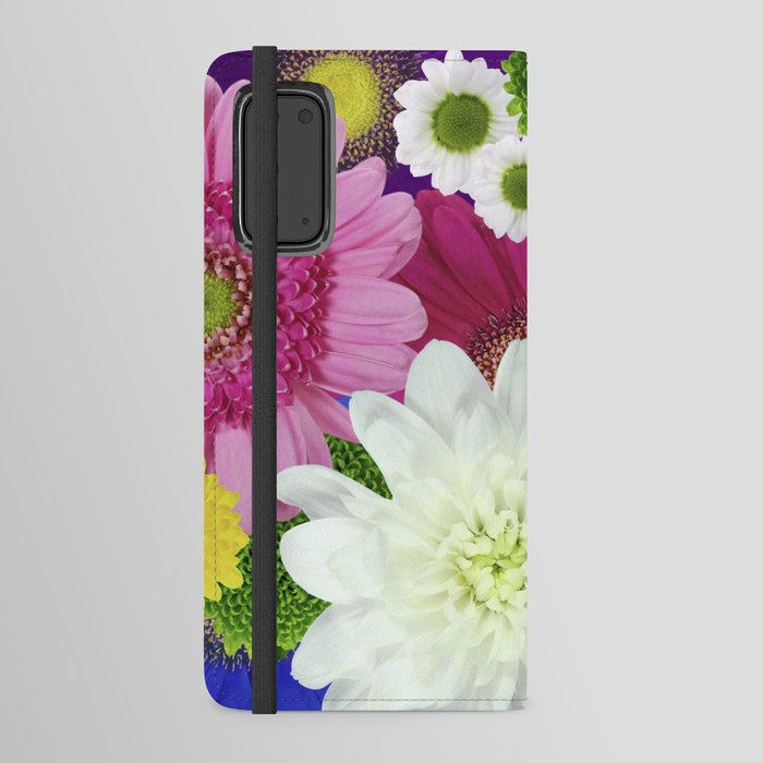 Colorful Daisies Android Wallet Case