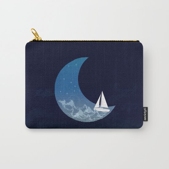 Moon Sailing Carry-All Pouch