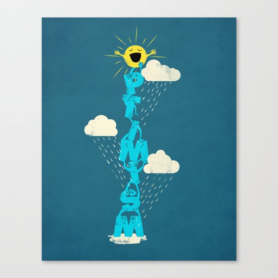 Yay for Optimism! Canvas Print