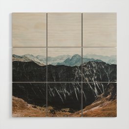 interstellar - landscape photography Wood Wall Art