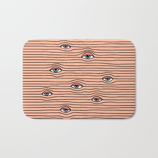 PEEPING TOM Bath Mat