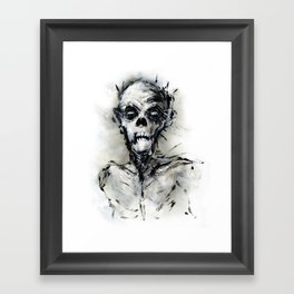 Zombie Framed Art Print