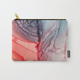 Undertow Meets Lava- Alcohol Ink Painting Carry-All Pouch | Paint, Color, Love, Decor, Alcoholink, Abstractart, Ink, Painting, Fluidart, Buyart 