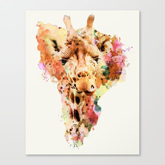 giraffe Canvas Print