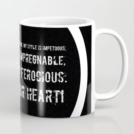 Impetuous, Impregnable, Ferocious, Heart Coffee Mug | Baddestmanalive, Heavyweight, Heart, Ironmike, Graphicdesign, Defense, Sports, Ferocious, Impregnable, Boxing 