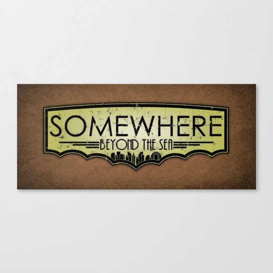 Somewhere Beyond the Sea Canvas Print