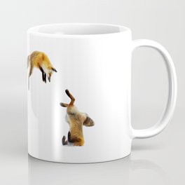 Fox Snow Jump Coffee Mug