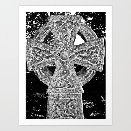 Celtic Cross Art Print