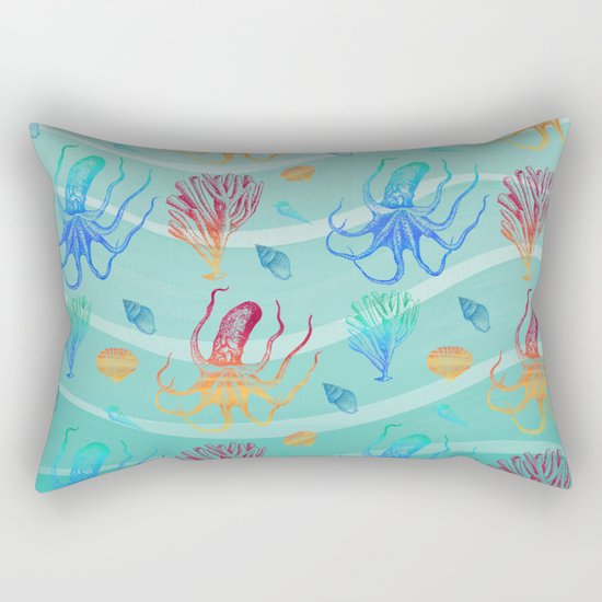 Marine Pattern 13 Rectangular Pillow