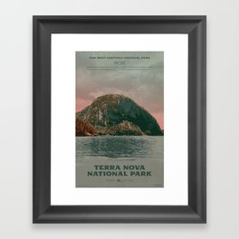 Terra Nova National Park Framed Art Print