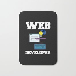 Web Development Engineer Developer Manager Bath Mat