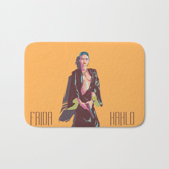 Frida Kahlo Bath Mat