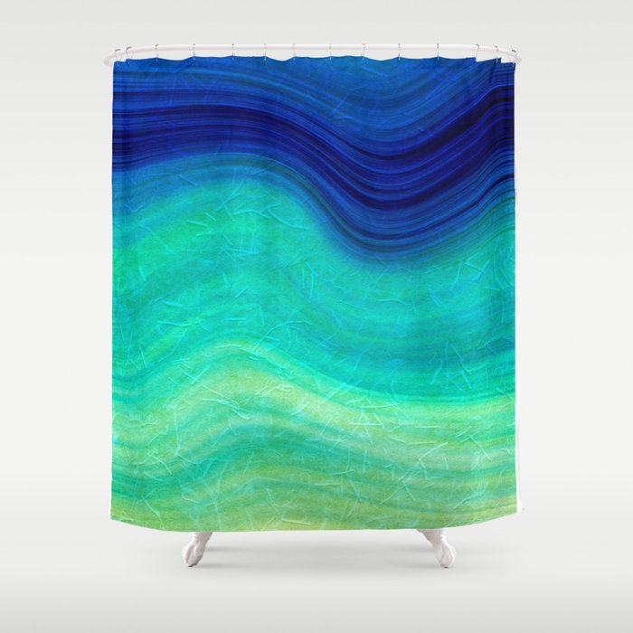 SEA BEAUTY 3 Shower Curtain by Catspaws | Society6