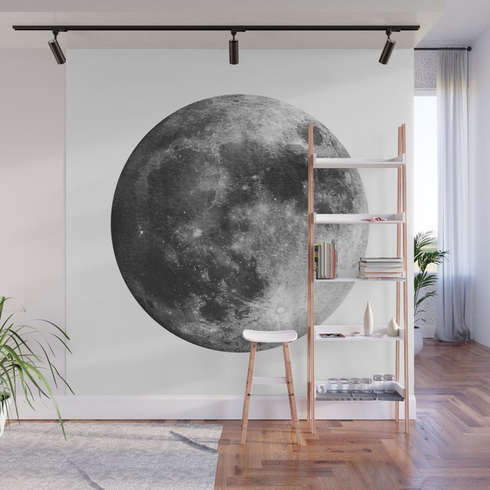 Love You to the Moon and Back | Moon | Night Sky Wall Mural