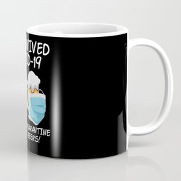 2020 Survives No Quarantine Yes To Beer Coffee Mug | Mouthguard, Beer, Homeoffice, Vaccination, Pandemic, Noquarantine, Mouthmask, Nomask, Painting, Yestobeer 