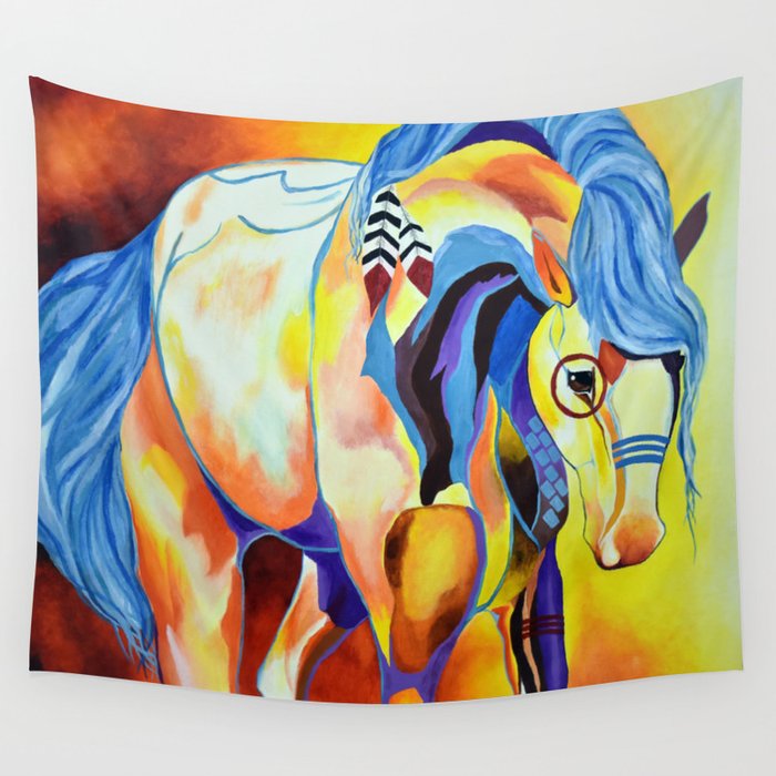 horse wall tapestry