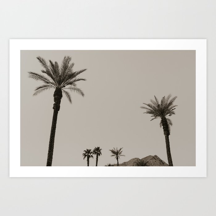 Palm Springs - Vintage Views Art Print