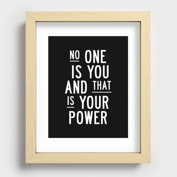 Recessed Framed Print