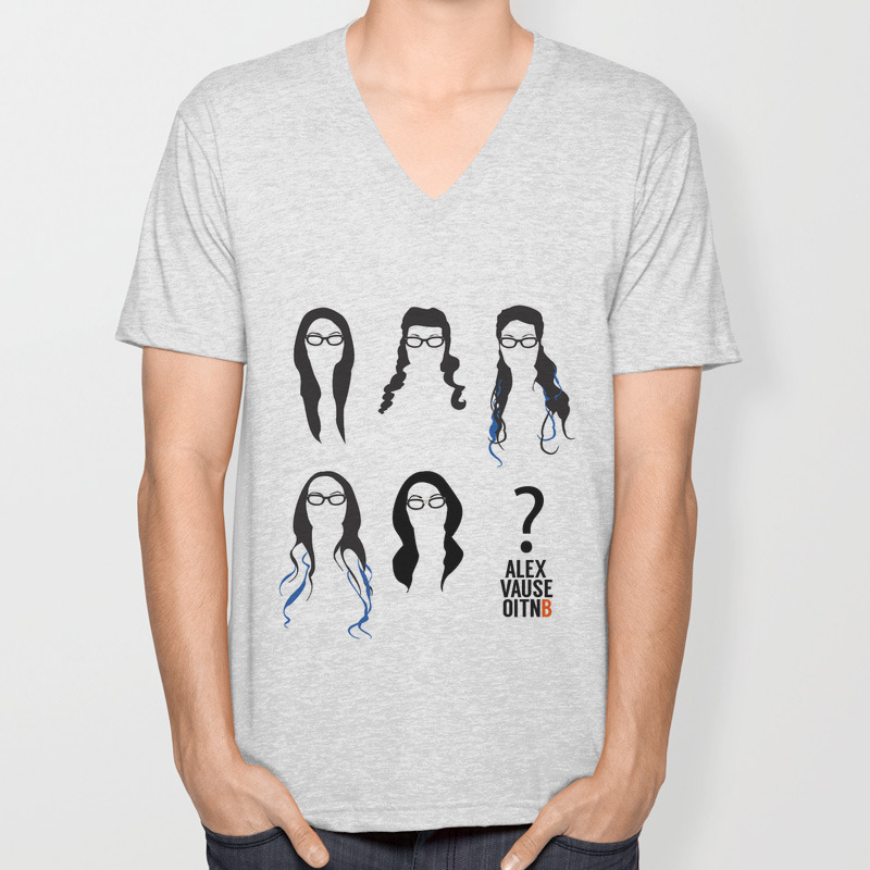 Alex Vause Hairstyles Unisex V Neck By Michellelo Society6
