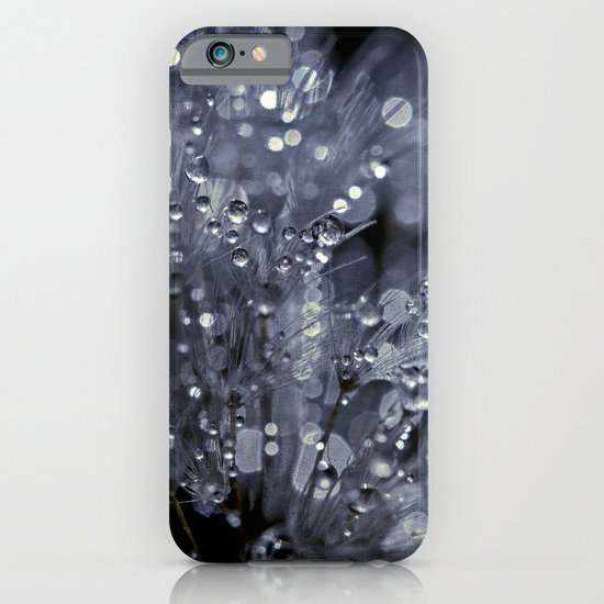 blue bokeh iPhone & iPod Case