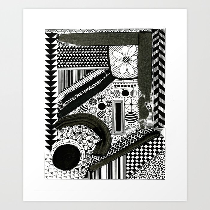 Abstract, Geometric Shapes & Patterns Art Print