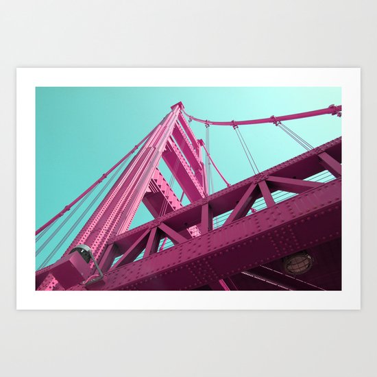 golden gate Art Print