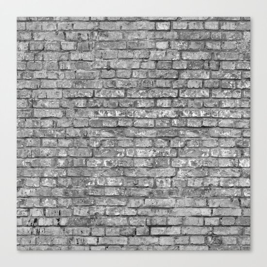 Vintage Brick Wall Canvas Print