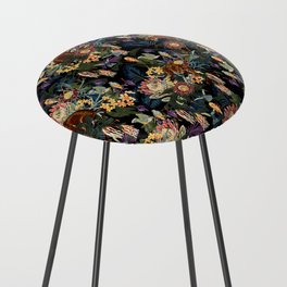 Tropical Wild Cats Counter Stool