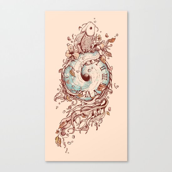 A Temporal Existence Canvas Print