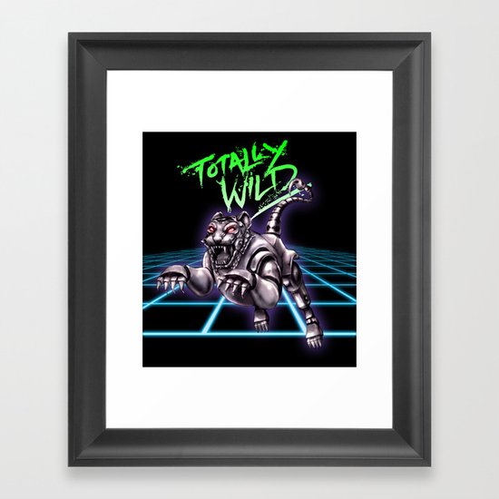 TOTALLY WILD Framed Art Print