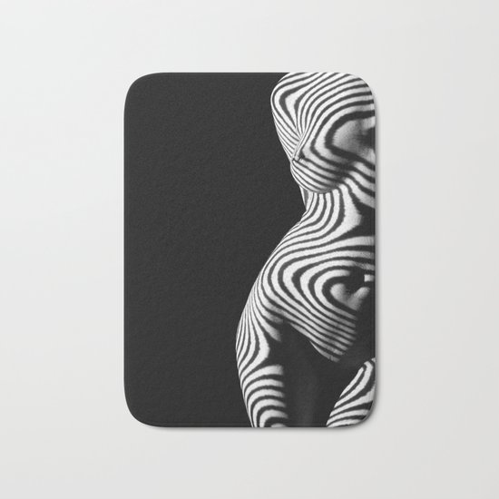 ZebraWoman Bath Mat