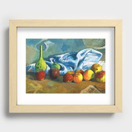 Paul Gauguin "Nature morte aux pommes (Still life with apples)" Recessed Framed Print