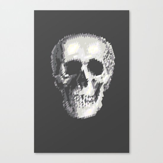 Tri Skull Canvas Print