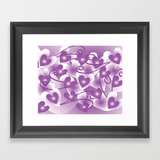 Heart felt Framed Art Print