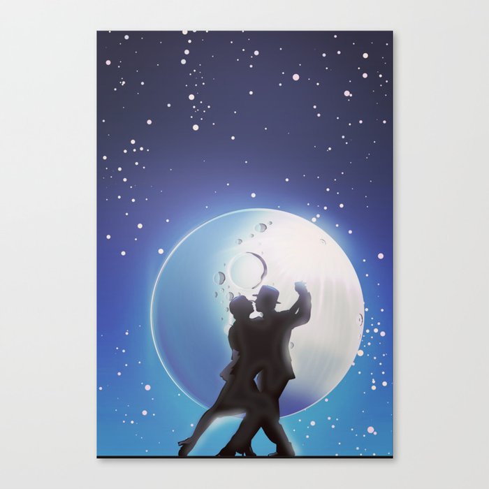 Dancing Under The Moon Canvas Print By Nicholasgreen Society6 Dancing Under The Moon Canvas Print By Nicholasgreen Society6